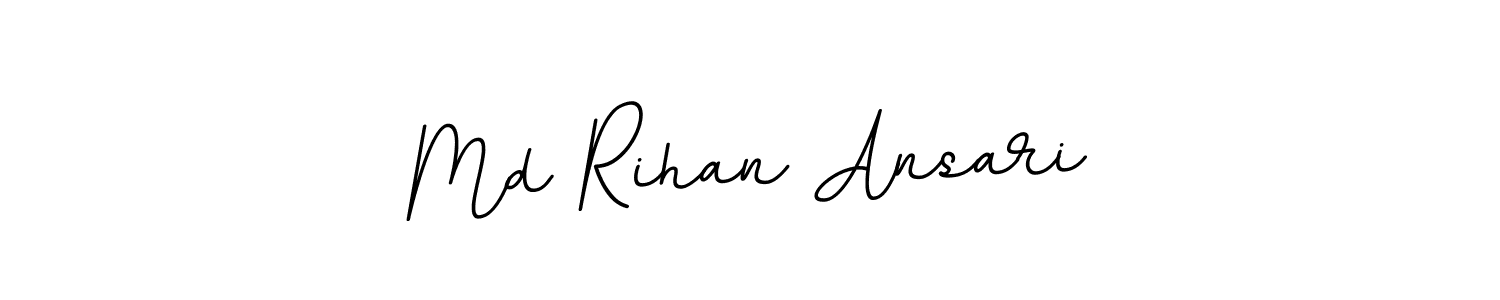 It looks lik you need a new signature style for name Md Rihan Ansari. Design unique handwritten (BallpointsItalic-DORy9) signature with our free signature maker in just a few clicks. Md Rihan Ansari signature style 11 images and pictures png