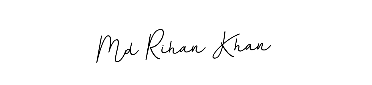 It looks lik you need a new signature style for name Md Rihan Khan. Design unique handwritten (BallpointsItalic-DORy9) signature with our free signature maker in just a few clicks. Md Rihan Khan signature style 11 images and pictures png