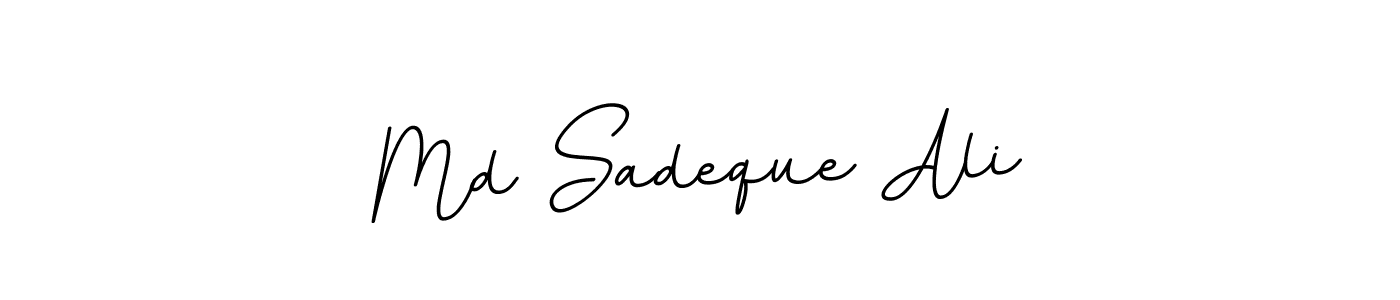 Md Sadeque Ali stylish signature style. Best Handwritten Sign (BallpointsItalic-DORy9) for my name. Handwritten Signature Collection Ideas for my name Md Sadeque Ali. Md Sadeque Ali signature style 11 images and pictures png