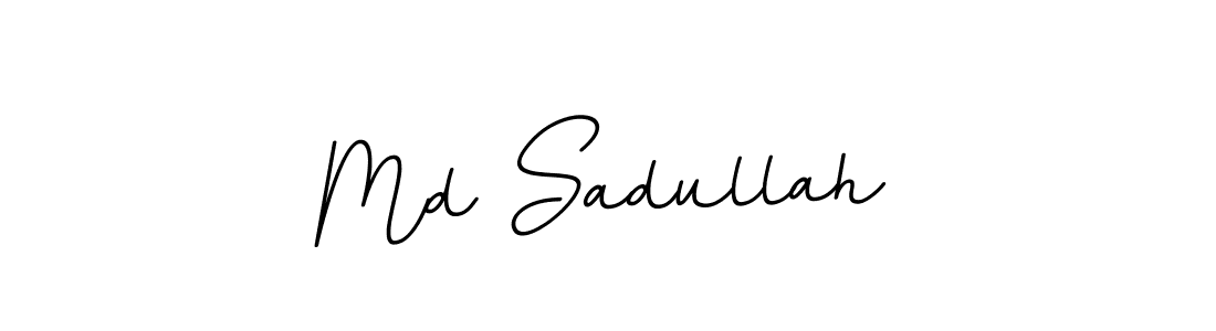 How to make Md Sadullah signature? BallpointsItalic-DORy9 is a professional autograph style. Create handwritten signature for Md Sadullah name. Md Sadullah signature style 11 images and pictures png