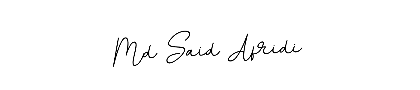 Md Said Afridi stylish signature style. Best Handwritten Sign (BallpointsItalic-DORy9) for my name. Handwritten Signature Collection Ideas for my name Md Said Afridi. Md Said Afridi signature style 11 images and pictures png