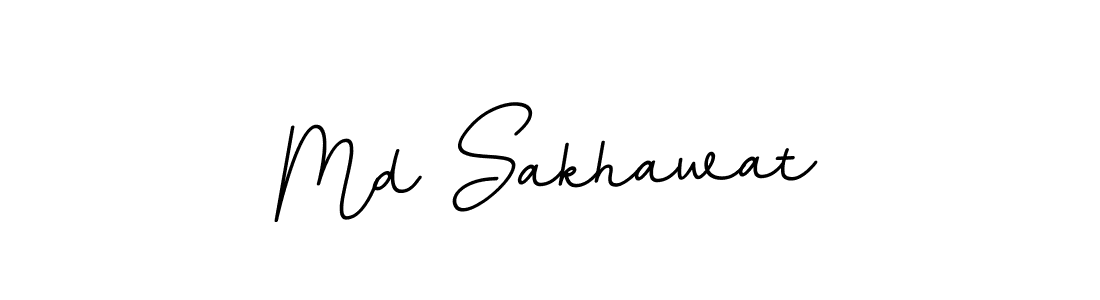 Md Sakhawat stylish signature style. Best Handwritten Sign (BallpointsItalic-DORy9) for my name. Handwritten Signature Collection Ideas for my name Md Sakhawat. Md Sakhawat signature style 11 images and pictures png