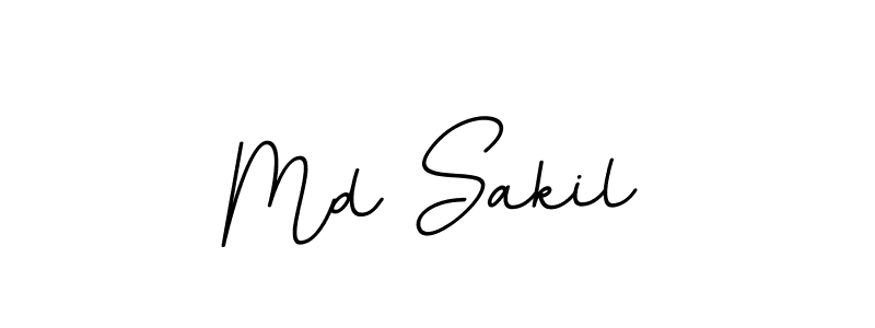 It looks lik you need a new signature style for name Md Sakil. Design unique handwritten (BallpointsItalic-DORy9) signature with our free signature maker in just a few clicks. Md Sakil signature style 11 images and pictures png