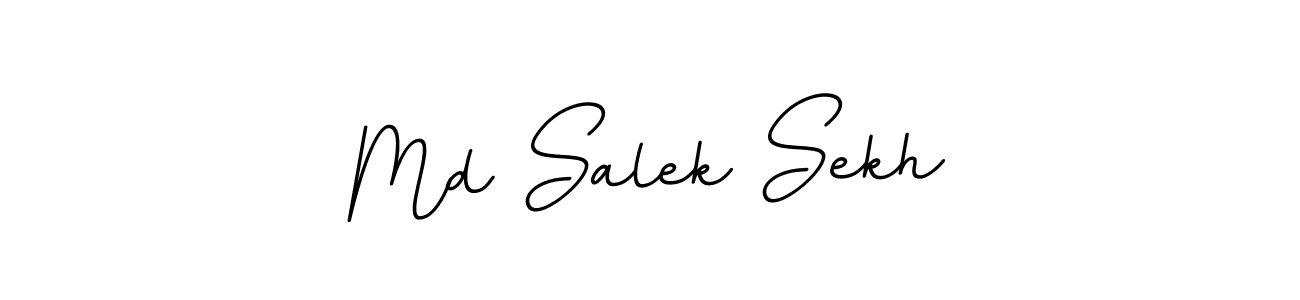 How to Draw Md Salek Sekh signature style? BallpointsItalic-DORy9 is a latest design signature styles for name Md Salek Sekh. Md Salek Sekh signature style 11 images and pictures png