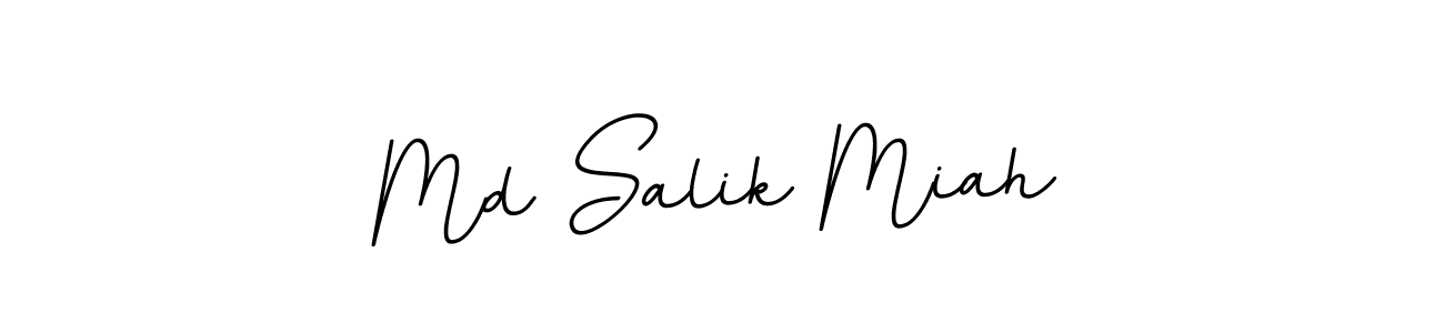 Md Salik Miah stylish signature style. Best Handwritten Sign (BallpointsItalic-DORy9) for my name. Handwritten Signature Collection Ideas for my name Md Salik Miah. Md Salik Miah signature style 11 images and pictures png