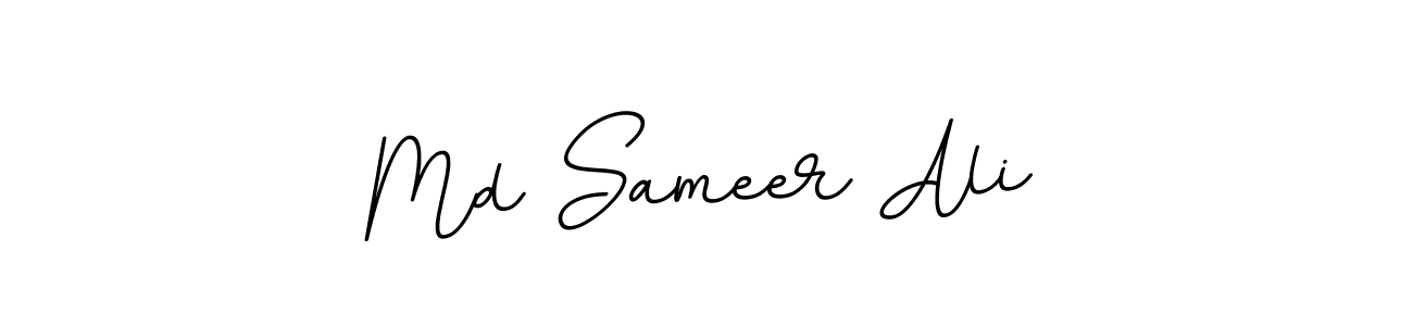 Design your own signature with our free online signature maker. With this signature software, you can create a handwritten (BallpointsItalic-DORy9) signature for name Md Sameer Ali. Md Sameer Ali signature style 11 images and pictures png