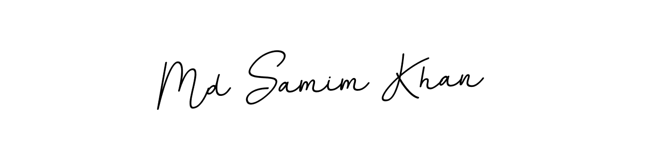 Make a beautiful signature design for name Md Samim Khan. Use this online signature maker to create a handwritten signature for free. Md Samim Khan signature style 11 images and pictures png