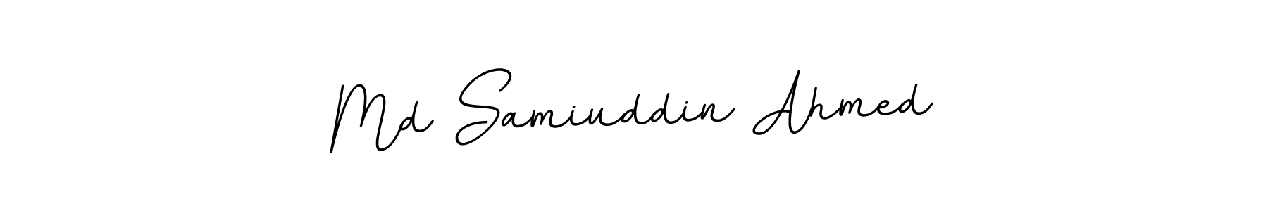if you are searching for the best signature style for your name Md Samiuddin Ahmed. so please give up your signature search. here we have designed multiple signature styles  using BallpointsItalic-DORy9. Md Samiuddin Ahmed signature style 11 images and pictures png