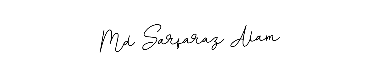 This is the best signature style for the Md Sarfaraz Alam name. Also you like these signature font (BallpointsItalic-DORy9). Mix name signature. Md Sarfaraz Alam signature style 11 images and pictures png