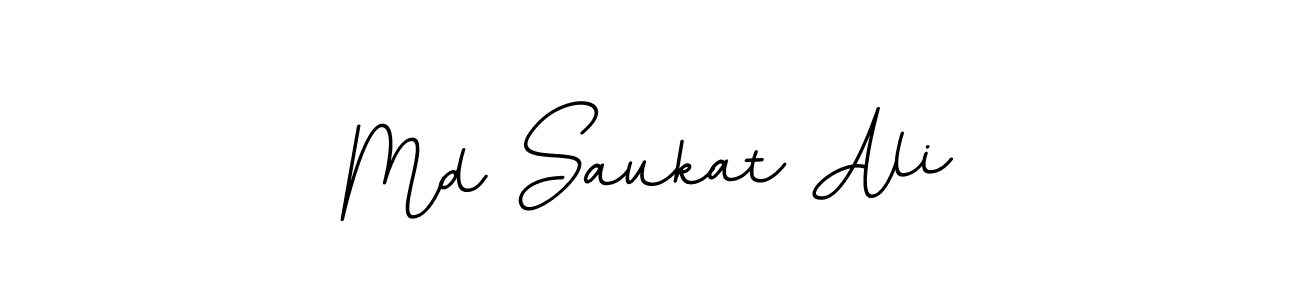 You should practise on your own different ways (BallpointsItalic-DORy9) to write your name (Md Saukat Ali) in signature. don't let someone else do it for you. Md Saukat Ali signature style 11 images and pictures png