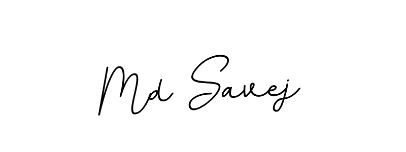 Make a beautiful signature design for name Md Savej. With this signature (BallpointsItalic-DORy9) style, you can create a handwritten signature for free. Md Savej signature style 11 images and pictures png