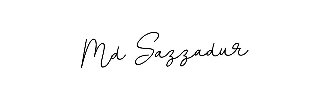 How to make Md Sazzadur signature? BallpointsItalic-DORy9 is a professional autograph style. Create handwritten signature for Md Sazzadur name. Md Sazzadur signature style 11 images and pictures png