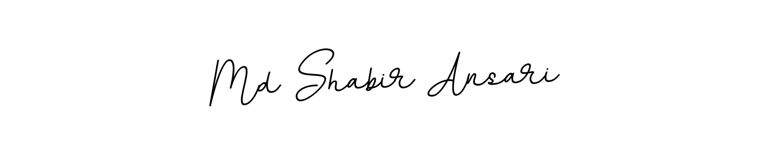 Also You can easily find your signature by using the search form. We will create Md Shabir Ansari name handwritten signature images for you free of cost using BallpointsItalic-DORy9 sign style. Md Shabir Ansari signature style 11 images and pictures png