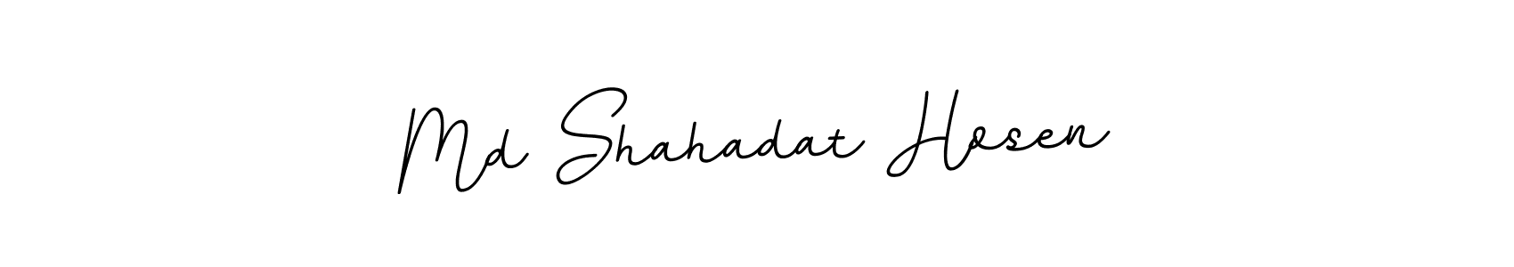 Use a signature maker to create a handwritten signature online. With this signature software, you can design (BallpointsItalic-DORy9) your own signature for name Md Shahadat Hosen. Md Shahadat Hosen signature style 11 images and pictures png