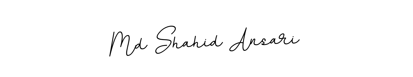 Design your own signature with our free online signature maker. With this signature software, you can create a handwritten (BallpointsItalic-DORy9) signature for name Md Shahid Ansari. Md Shahid Ansari signature style 11 images and pictures png