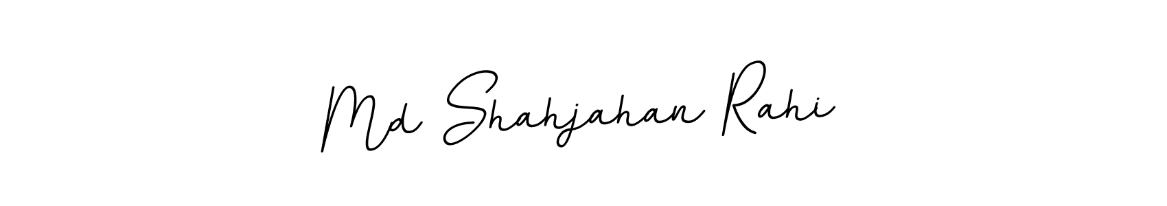 You should practise on your own different ways (BallpointsItalic-DORy9) to write your name (Md Shahjahan Rahi) in signature. don't let someone else do it for you. Md Shahjahan Rahi signature style 11 images and pictures png