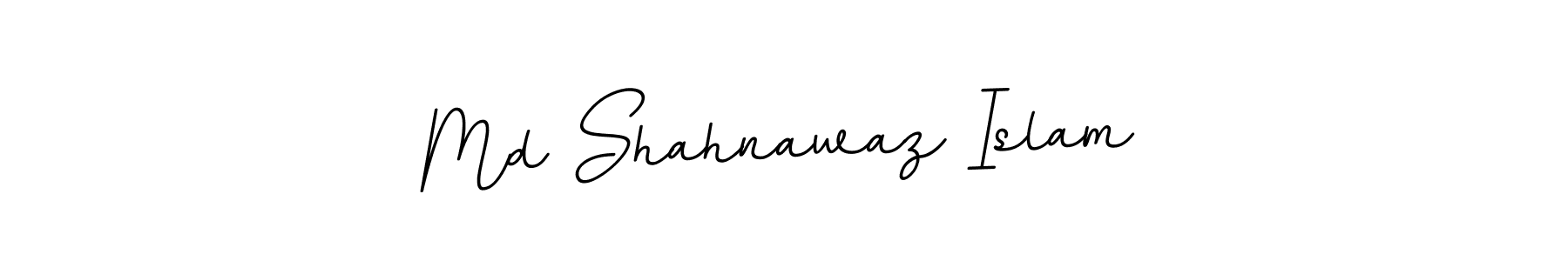 Make a beautiful signature design for name Md Shahnawaz Islam. With this signature (BallpointsItalic-DORy9) style, you can create a handwritten signature for free. Md Shahnawaz Islam signature style 11 images and pictures png