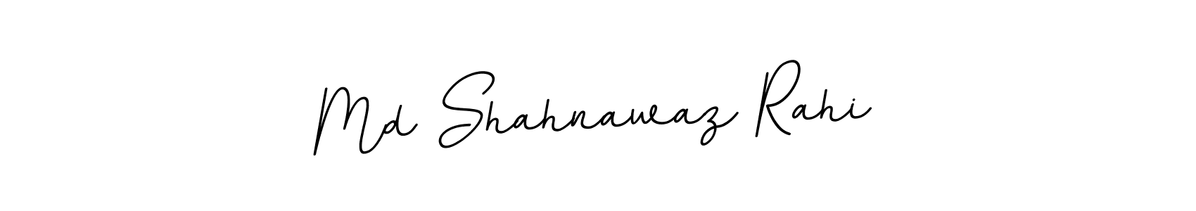 Make a beautiful signature design for name Md Shahnawaz Rahi. With this signature (BallpointsItalic-DORy9) style, you can create a handwritten signature for free. Md Shahnawaz Rahi signature style 11 images and pictures png