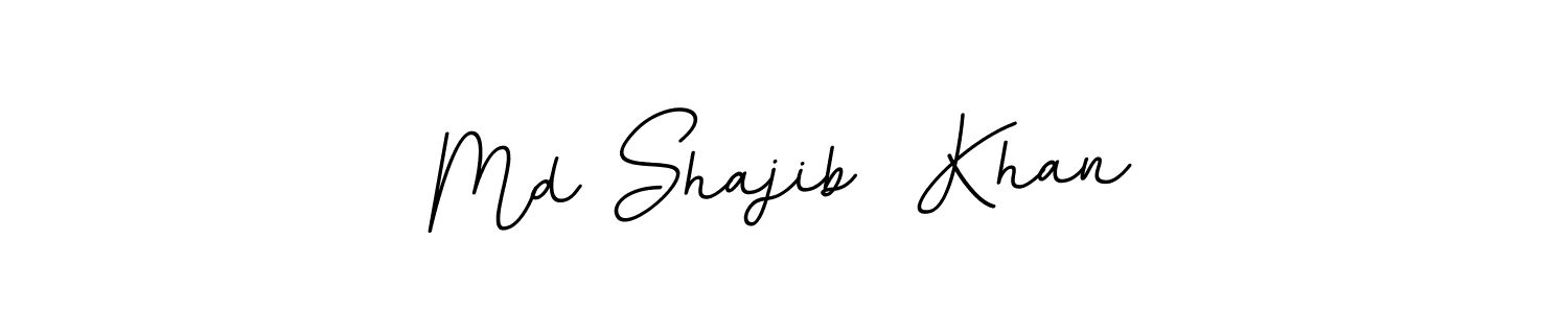 Md Shajib  Khan stylish signature style. Best Handwritten Sign (BallpointsItalic-DORy9) for my name. Handwritten Signature Collection Ideas for my name Md Shajib  Khan. Md Shajib  Khan signature style 11 images and pictures png