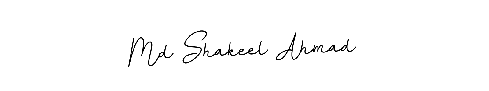 Use a signature maker to create a handwritten signature online. With this signature software, you can design (BallpointsItalic-DORy9) your own signature for name Md Shakeel Ahmad. Md Shakeel Ahmad signature style 11 images and pictures png