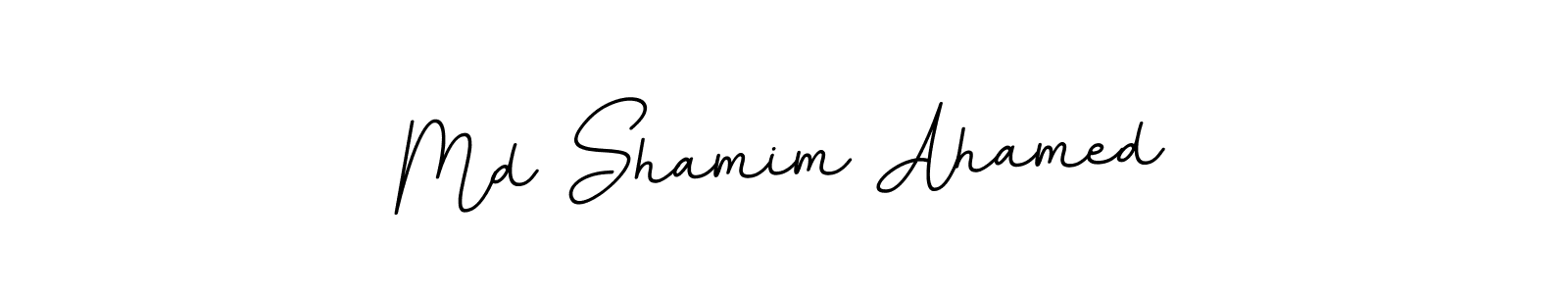 The best way (BallpointsItalic-DORy9) to make a short signature is to pick only two or three words in your name. The name Md Shamim Ahamed include a total of six letters. For converting this name. Md Shamim Ahamed signature style 11 images and pictures png