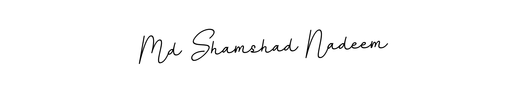 if you are searching for the best signature style for your name Md Shamshad Nadeem. so please give up your signature search. here we have designed multiple signature styles  using BallpointsItalic-DORy9. Md Shamshad Nadeem signature style 11 images and pictures png