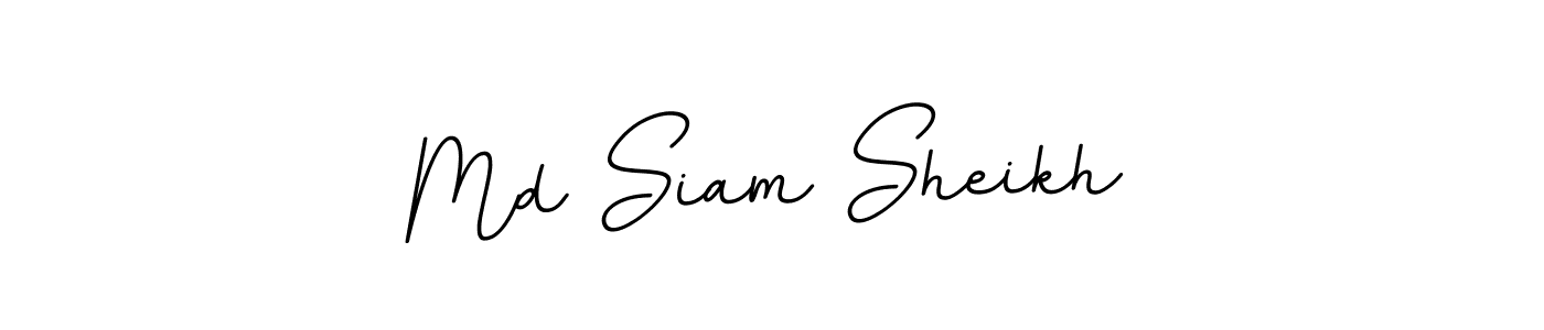 How to make Md Siam Sheikh signature? BallpointsItalic-DORy9 is a professional autograph style. Create handwritten signature for Md Siam Sheikh name. Md Siam Sheikh signature style 11 images and pictures png