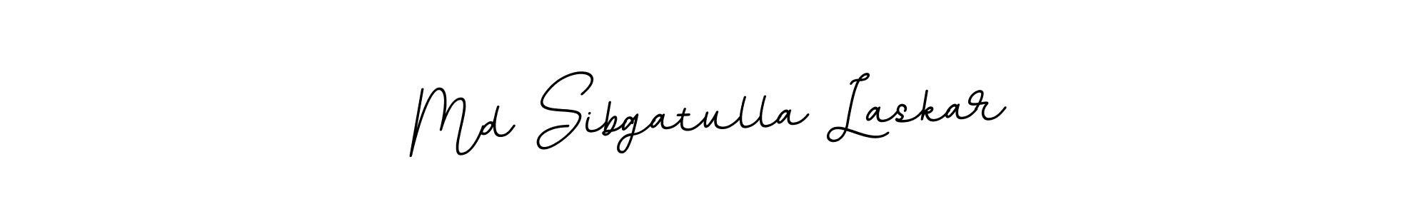 Design your own signature with our free online signature maker. With this signature software, you can create a handwritten (BallpointsItalic-DORy9) signature for name Md Sibgatulla Laskar. Md Sibgatulla Laskar signature style 11 images and pictures png