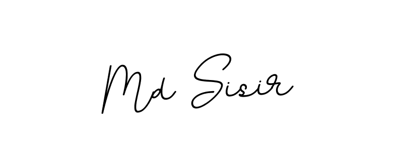 if you are searching for the best signature style for your name Md Sisir. so please give up your signature search. here we have designed multiple signature styles  using BallpointsItalic-DORy9. Md Sisir signature style 11 images and pictures png