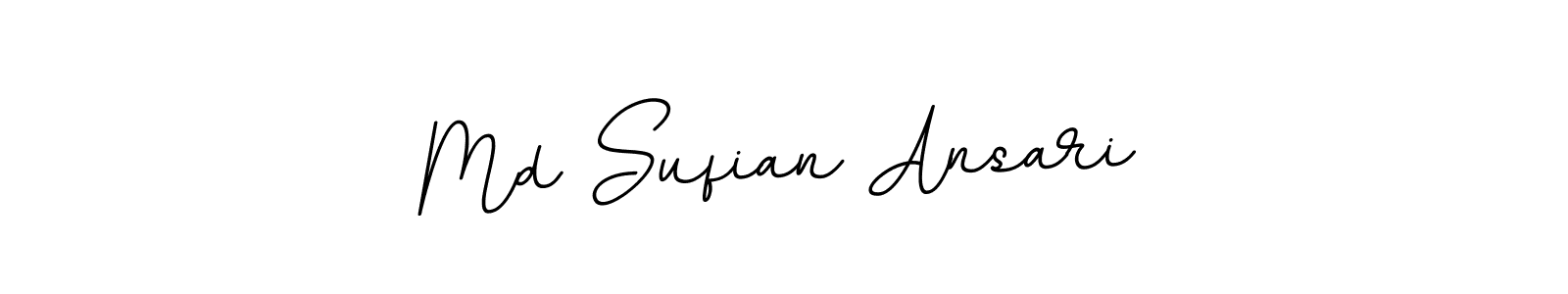 This is the best signature style for the Md Sufian Ansari name. Also you like these signature font (BallpointsItalic-DORy9). Mix name signature. Md Sufian Ansari signature style 11 images and pictures png