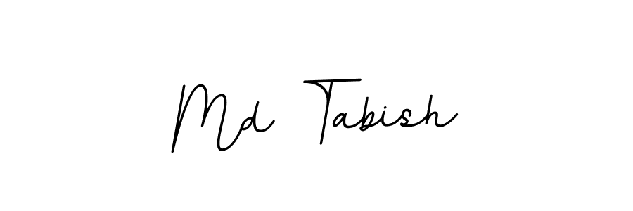 Md Tabish stylish signature style. Best Handwritten Sign (BallpointsItalic-DORy9) for my name. Handwritten Signature Collection Ideas for my name Md Tabish. Md Tabish signature style 11 images and pictures png