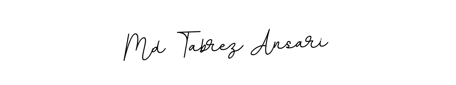 Also You can easily find your signature by using the search form. We will create Md Tabrez Ansari name handwritten signature images for you free of cost using BallpointsItalic-DORy9 sign style. Md Tabrez Ansari signature style 11 images and pictures png