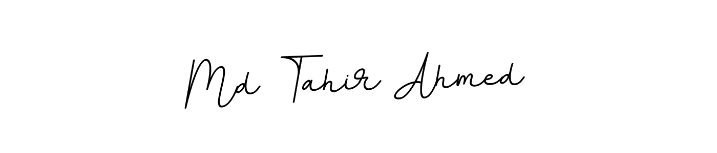 Check out images of Autograph of Md Tahir Ahmed name. Actor Md Tahir Ahmed Signature Style. BallpointsItalic-DORy9 is a professional sign style online. Md Tahir Ahmed signature style 11 images and pictures png