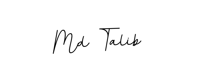 BallpointsItalic-DORy9 is a professional signature style that is perfect for those who want to add a touch of class to their signature. It is also a great choice for those who want to make their signature more unique. Get Md Talib name to fancy signature for free. Md Talib signature style 11 images and pictures png