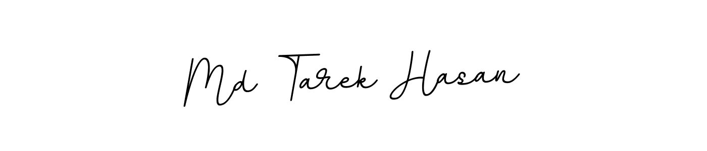 This is the best signature style for the Md Tarek Hasan name. Also you like these signature font (BallpointsItalic-DORy9). Mix name signature. Md Tarek Hasan signature style 11 images and pictures png
