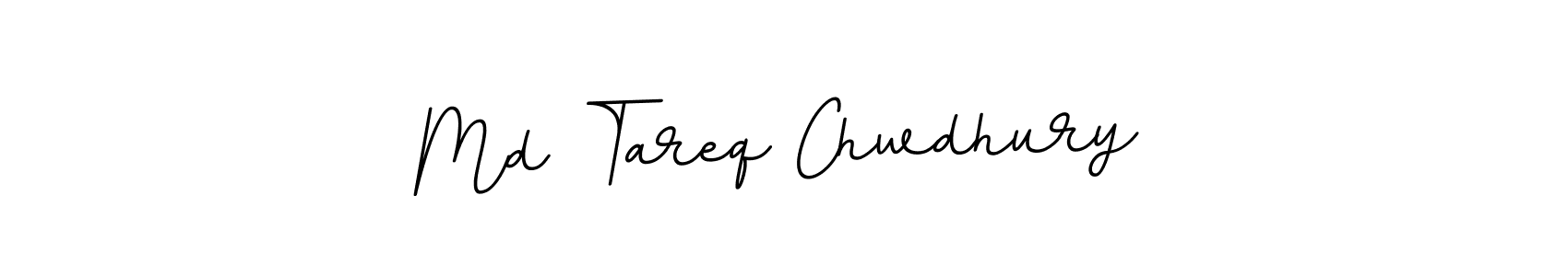 Use a signature maker to create a handwritten signature online. With this signature software, you can design (BallpointsItalic-DORy9) your own signature for name Md Tareq Chwdhury. Md Tareq Chwdhury signature style 11 images and pictures png