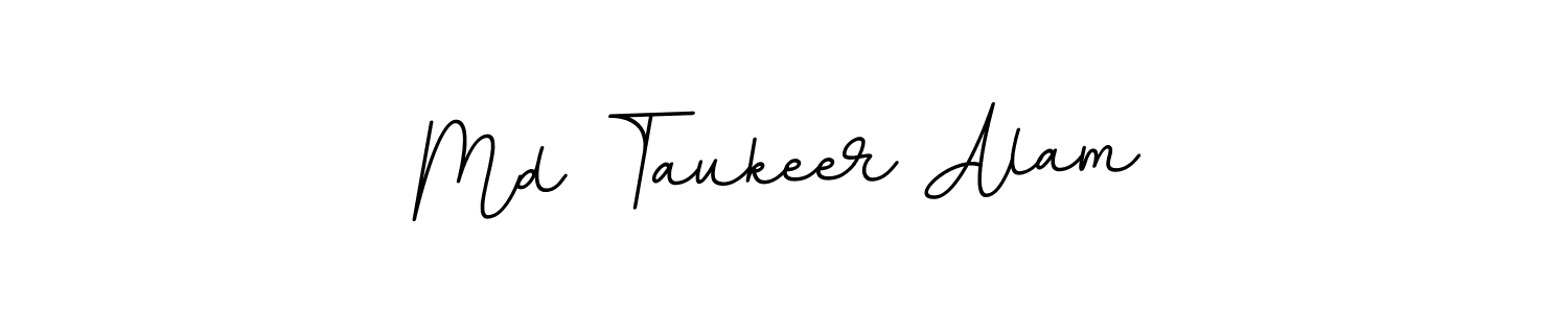 Create a beautiful signature design for name Md Taukeer Alam. With this signature (BallpointsItalic-DORy9) fonts, you can make a handwritten signature for free. Md Taukeer Alam signature style 11 images and pictures png