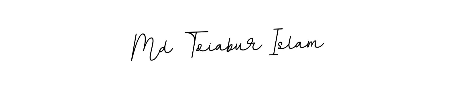 if you are searching for the best signature style for your name Md Toiabur Islam. so please give up your signature search. here we have designed multiple signature styles  using BallpointsItalic-DORy9. Md Toiabur Islam signature style 11 images and pictures png