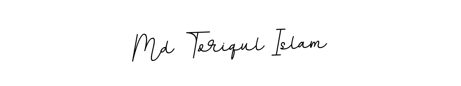 The best way (BallpointsItalic-DORy9) to make a short signature is to pick only two or three words in your name. The name Md Toriqul Islam include a total of six letters. For converting this name. Md Toriqul Islam signature style 11 images and pictures png