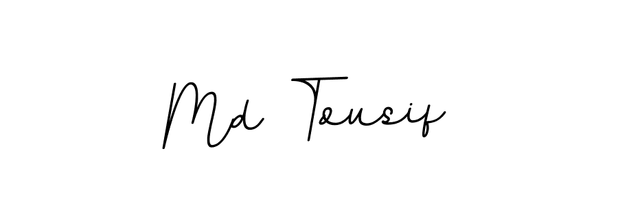 Md Tousif stylish signature style. Best Handwritten Sign (BallpointsItalic-DORy9) for my name. Handwritten Signature Collection Ideas for my name Md Tousif. Md Tousif signature style 11 images and pictures png