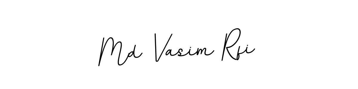 You can use this online signature creator to create a handwritten signature for the name Md Vasim Rfi. This is the best online autograph maker. Md Vasim Rfi signature style 11 images and pictures png