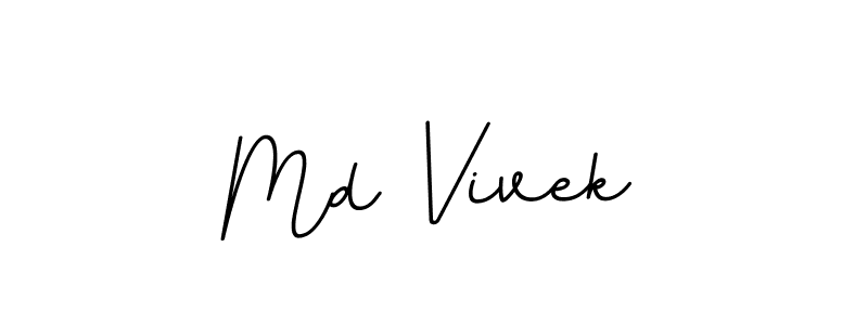 Also we have Md Vivek name is the best signature style. Create professional handwritten signature collection using BallpointsItalic-DORy9 autograph style. Md Vivek signature style 11 images and pictures png