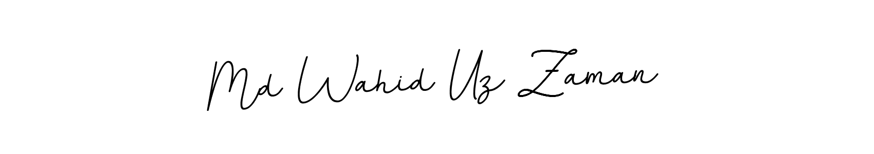 Make a beautiful signature design for name Md Wahid Uz Zaman. With this signature (BallpointsItalic-DORy9) style, you can create a handwritten signature for free. Md Wahid Uz Zaman signature style 11 images and pictures png