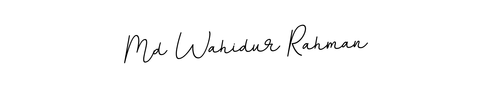 The best way (BallpointsItalic-DORy9) to make a short signature is to pick only two or three words in your name. The name Md Wahidur Rahman include a total of six letters. For converting this name. Md Wahidur Rahman signature style 11 images and pictures png