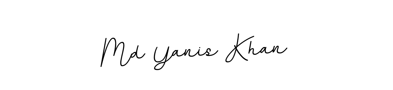 if you are searching for the best signature style for your name Md Yanis Khan. so please give up your signature search. here we have designed multiple signature styles  using BallpointsItalic-DORy9. Md Yanis Khan signature style 11 images and pictures png