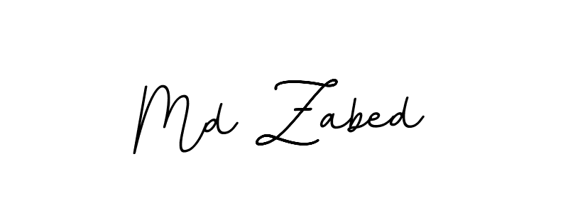 The best way (BallpointsItalic-DORy9) to make a short signature is to pick only two or three words in your name. The name Md Zabed include a total of six letters. For converting this name. Md Zabed signature style 11 images and pictures png