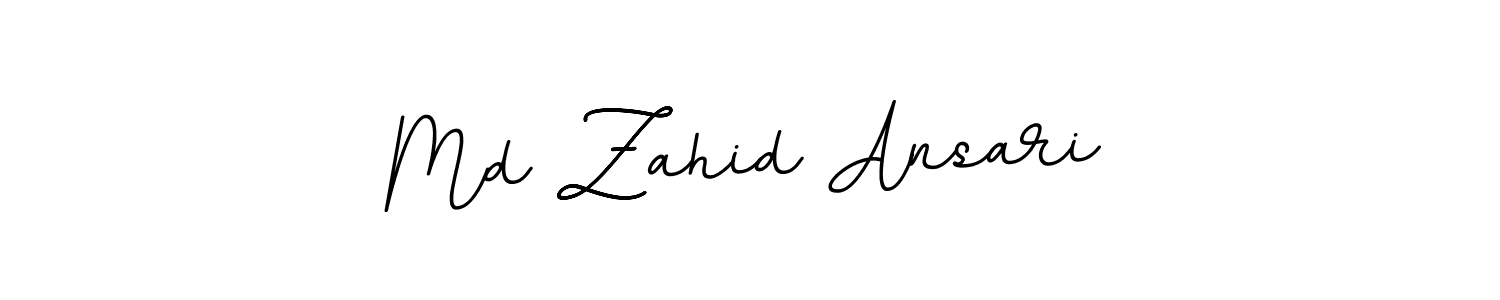 Also You can easily find your signature by using the search form. We will create Md Zahid Ansari name handwritten signature images for you free of cost using BallpointsItalic-DORy9 sign style. Md Zahid Ansari signature style 11 images and pictures png