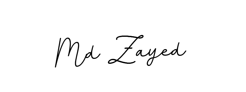 The best way (BallpointsItalic-DORy9) to make a short signature is to pick only two or three words in your name. The name Md Zayed include a total of six letters. For converting this name. Md Zayed signature style 11 images and pictures png