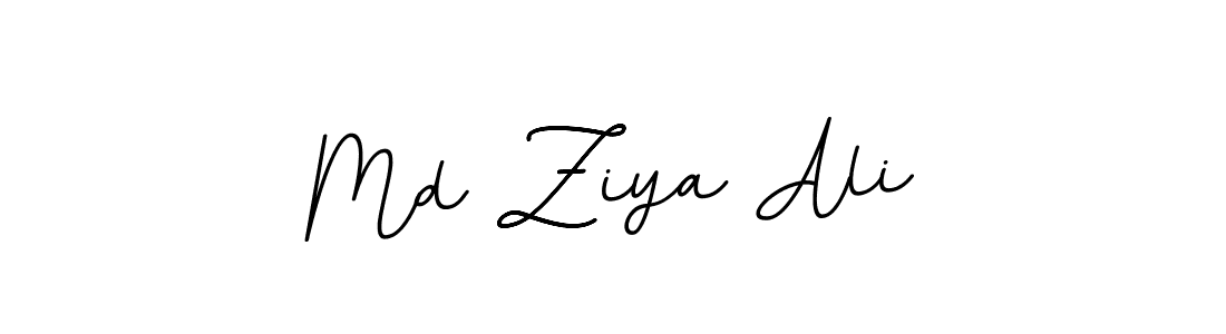 Design your own signature with our free online signature maker. With this signature software, you can create a handwritten (BallpointsItalic-DORy9) signature for name Md Ziya Ali. Md Ziya Ali signature style 11 images and pictures png