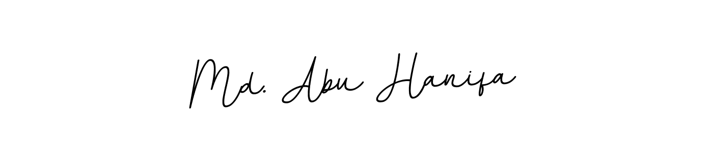 You should practise on your own different ways (BallpointsItalic-DORy9) to write your name (Md. Abu Hanifa) in signature. don't let someone else do it for you. Md. Abu Hanifa signature style 11 images and pictures png